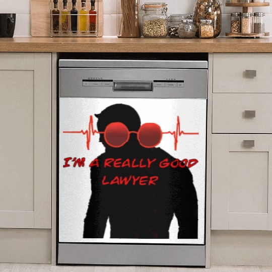 Daredevil heart beat no way home body shadow Dish Washer Covers
