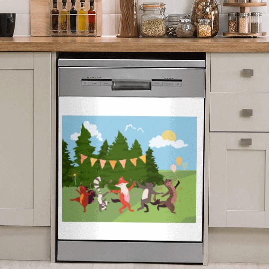 Wild Animals: Forest Fiesta Dish Washer Covers