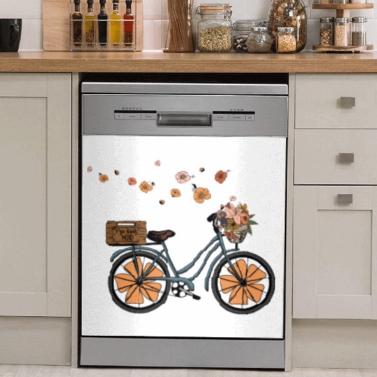 Free your mind sublimation Dish Washer Covers