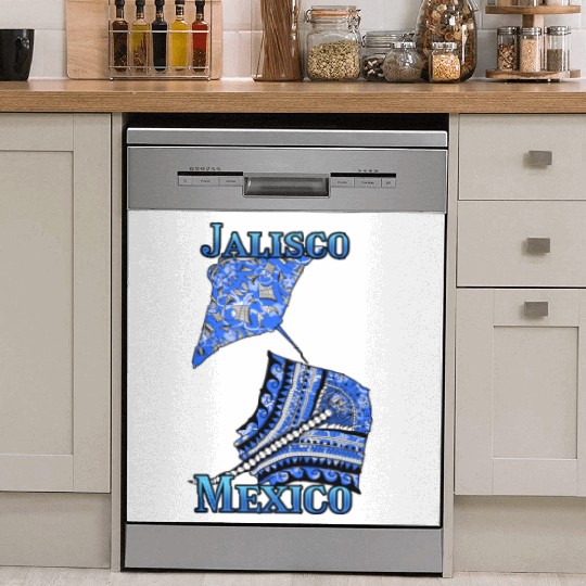 Jalisco Vacation Tribal Stingrays Dish Washer Covers