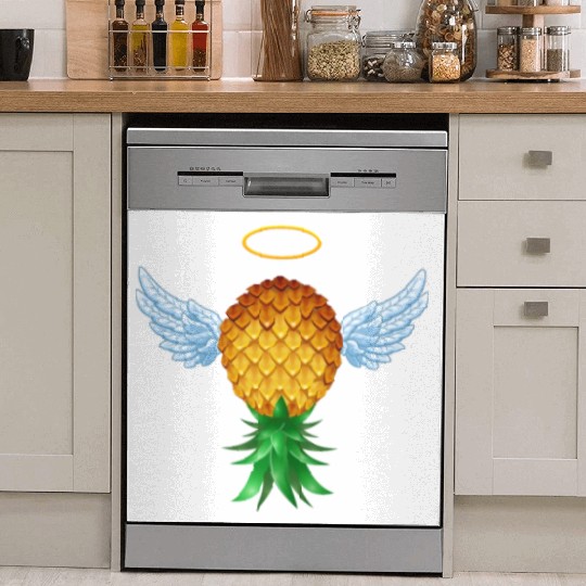 Cute Swinger Upside Down Pineapple Angel Wings Dish Washer Covers