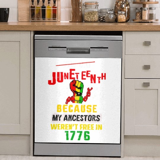 Juneteenth Black History Day Pride Gift Dish Washer Covers