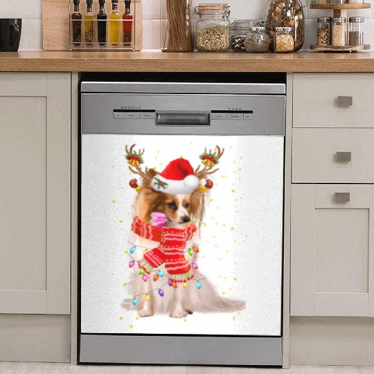 Papillion Dish Washer Covers Papillion Reindeer Christmas Light