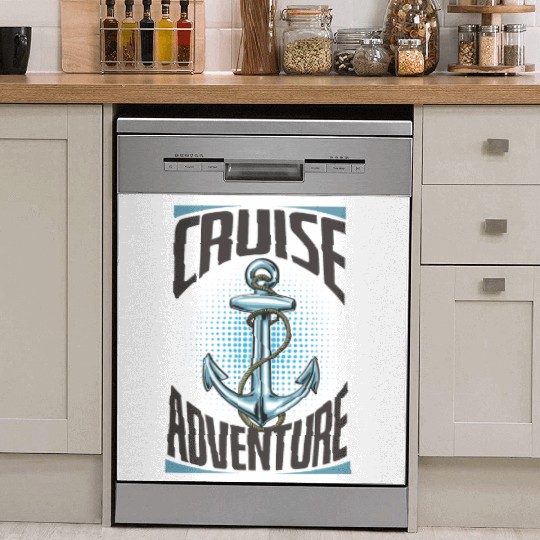 Cruise Adventure Anchor Dish Washer Covers