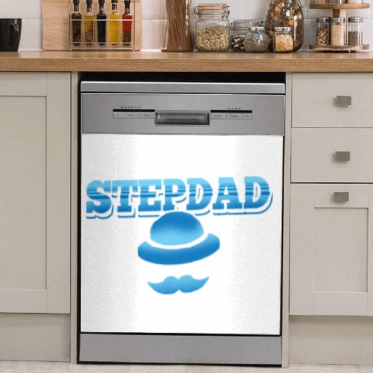 Stepdad Sayings Step Dad Stepfather Fathers Day Dish Washer Covers