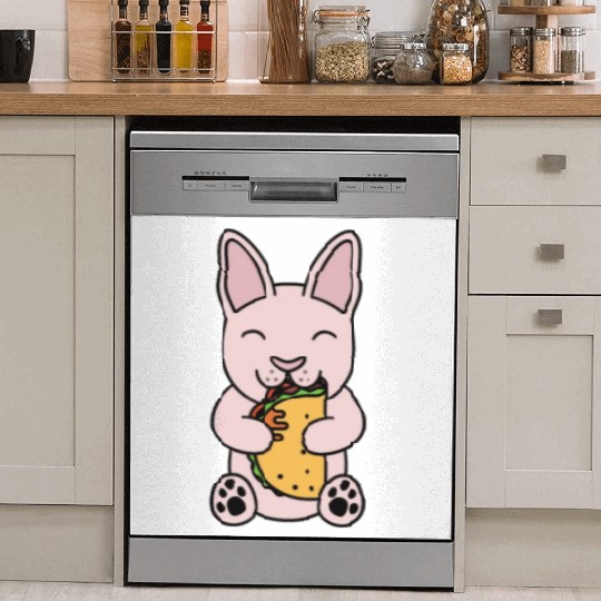 Sphynx Cat Taco Lover Dish Washer Covers