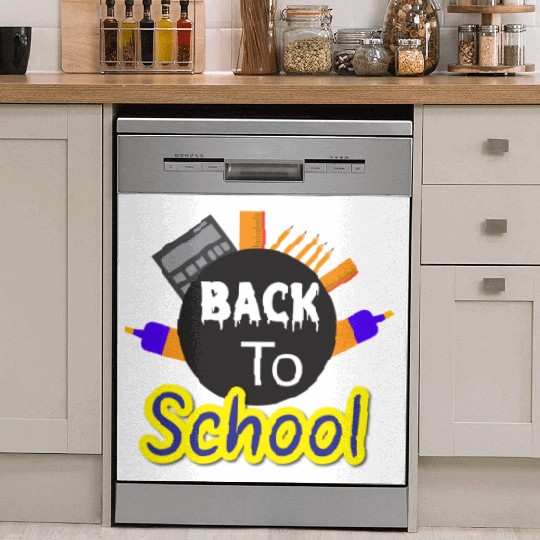 education back to school elements Dish Washer Covers