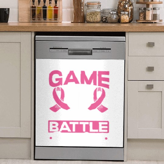 For Us It's A Game For Them It's A Battle Pink Out Dish Washer Covers