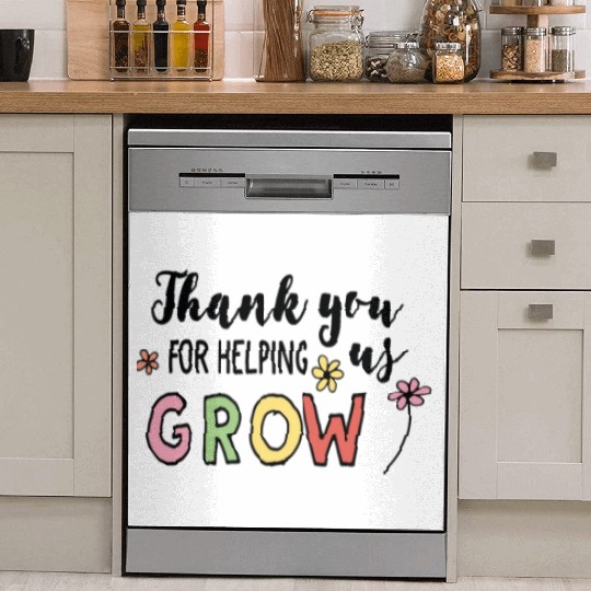 Thank you for helping us grow Dish Washer Covers