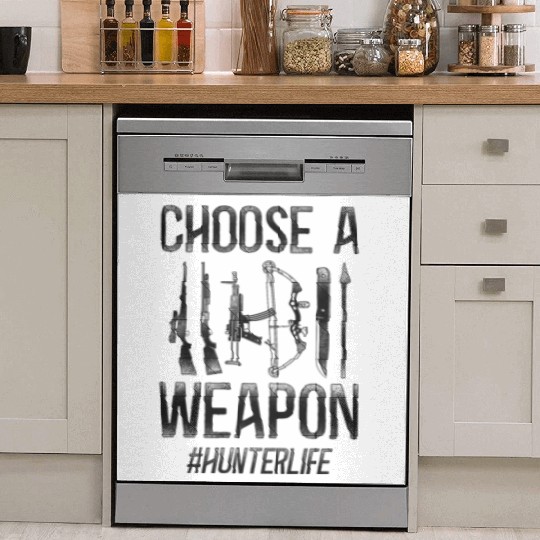 Buck Deer Hunting Hunter Vintage Dish Washer Covers