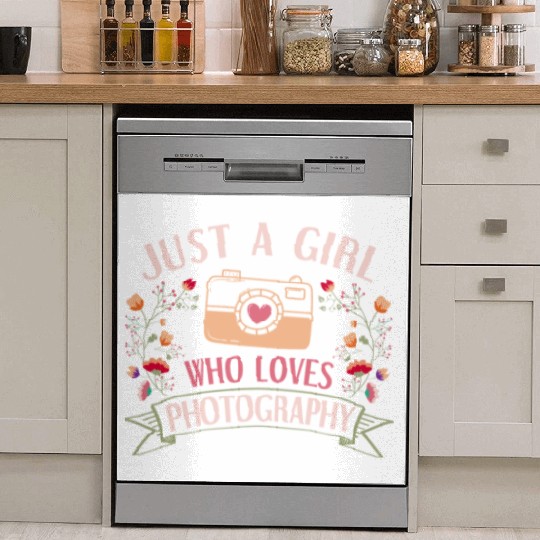 Photography Camera Lens Flowers Dish Washer Covers