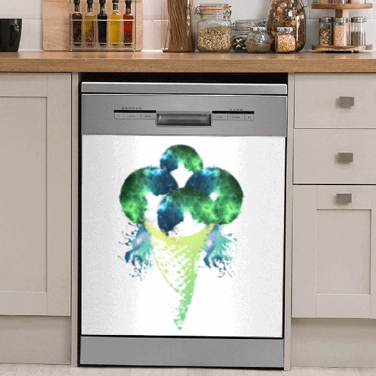 Cosmos Ice Cream - V1 Galaxy Dish Washer Covers