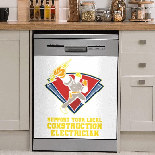 Electrician Electrical Engineer Lineman Dish Washer Covers