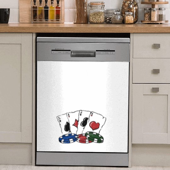 Others Must Fold Poker Card Games Poker Player Dish Washer Covers