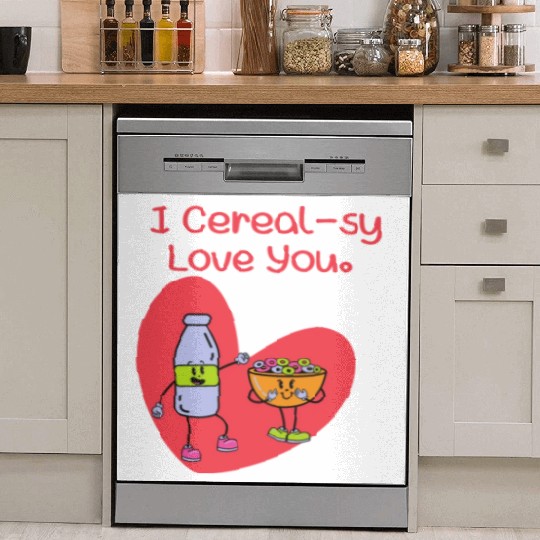 I Cereal-sy Love You Dish Washer Covers