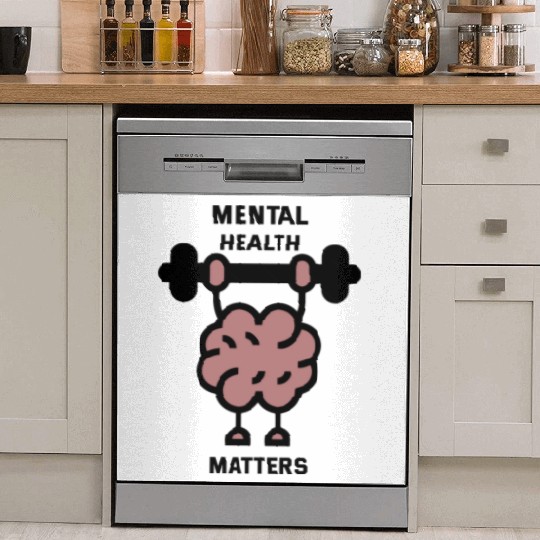 mental health matters Dish Washer Covers