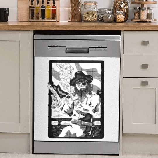 Pirate Dish Washer Covers
