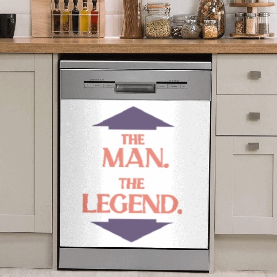 The man the legend Dish Washer Covers
