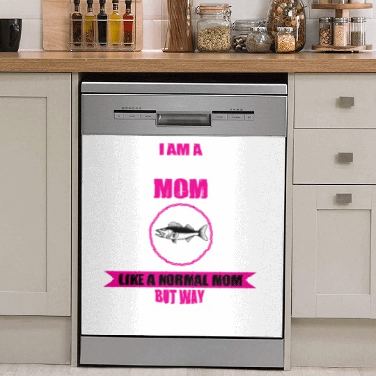 Walleye Fishing Mom For Women Dish Washer Covers