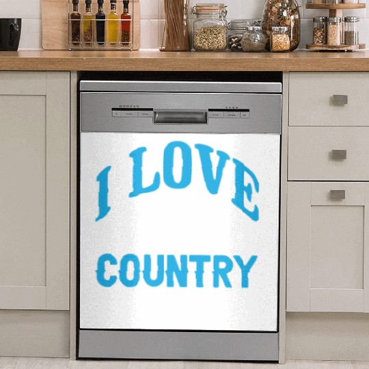 I love Country Music Dish Washer Covers