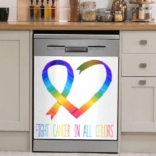 Cancer Sucks In Every Color Fighter Fight Support Dish Washer Covers