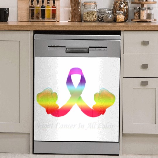 Cancer Sucks In Every Color Fighter Fight Support Dish Washer Covers