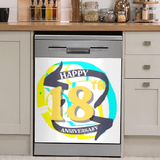 ANNIVERSARY 18 Dish Washer Covers