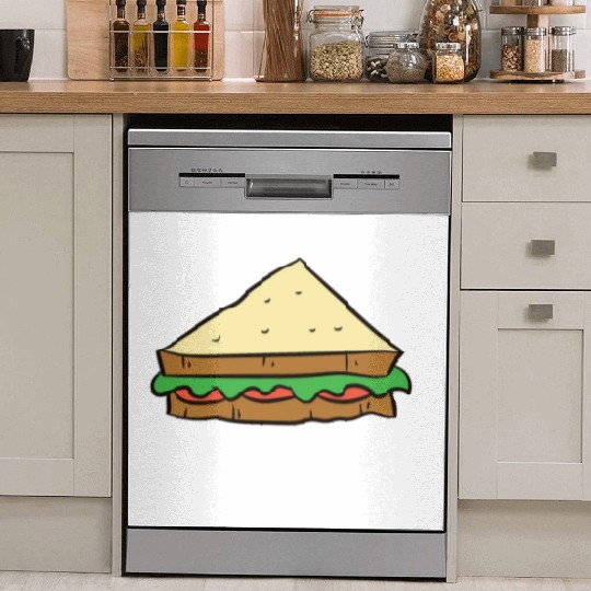 Sandwich - I love sandwiches Dish Washer Covers