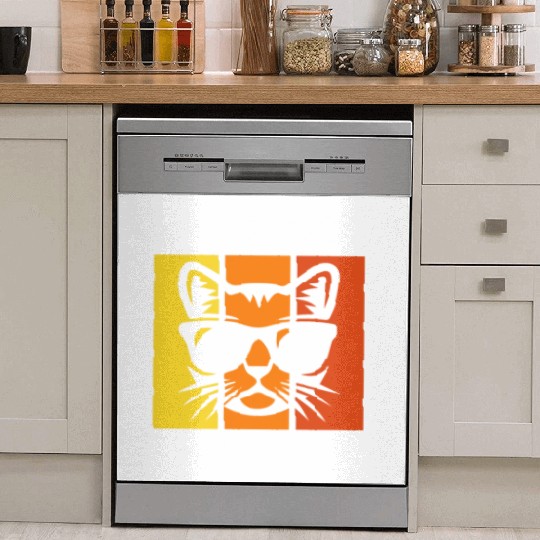 Cat Mom Dish Washer Covers