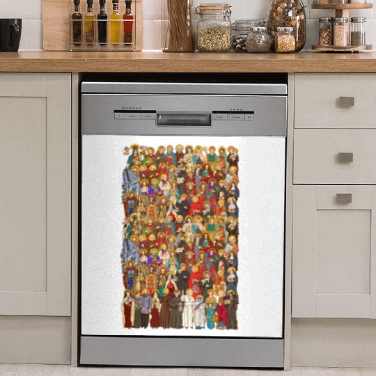 Saints, All saints, Catholic Saints Dish Washer Covers