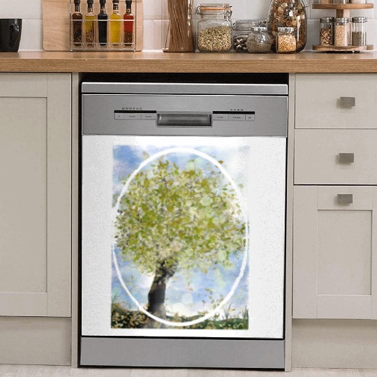 Green Tree Autumn Dish Washer Covers
