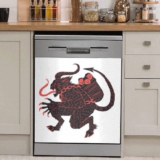 krampus Dish Washer Covers