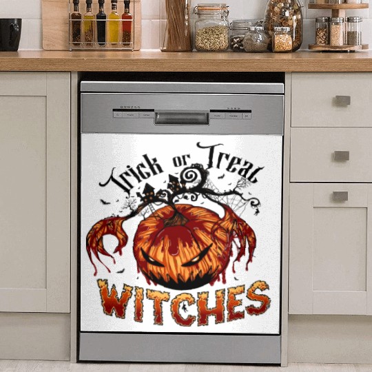 Trick or Treat Witches Dish Washer Covers