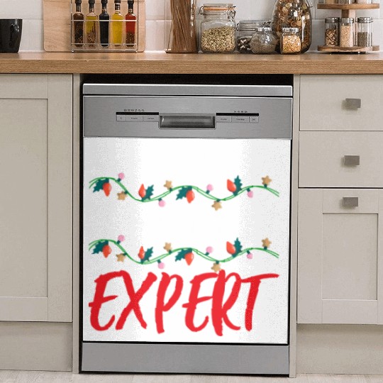 Funny Christmas Light Exterior Illumination Expert Dish Washer Covers