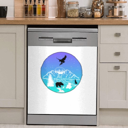 Banff National Park Dish Washer Covers