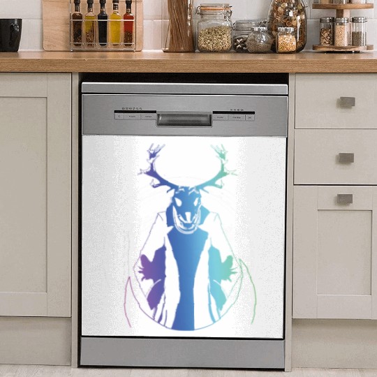 Wendigo Folk Creature Forest Devil Cryptid Dish Washer Covers