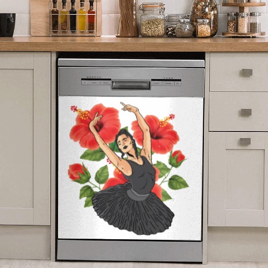 Ballerina Dancer Ballet Dancer Gift Dish Washer Covers