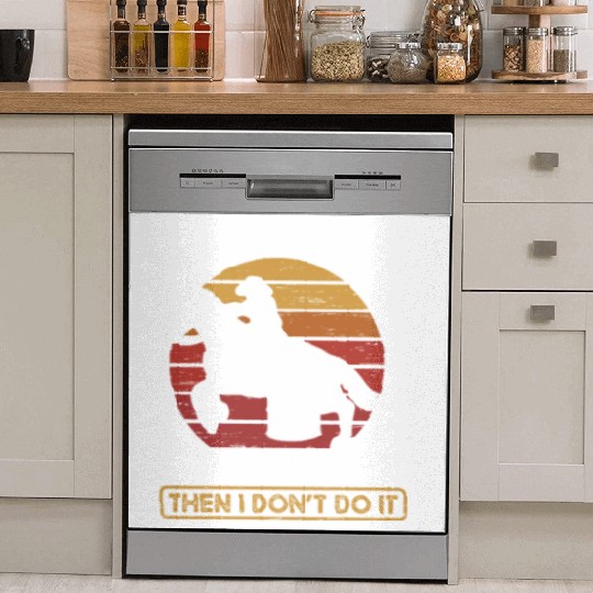 Fun And Dirty Barrel Racing Equestrian Horse Dish Washer Covers