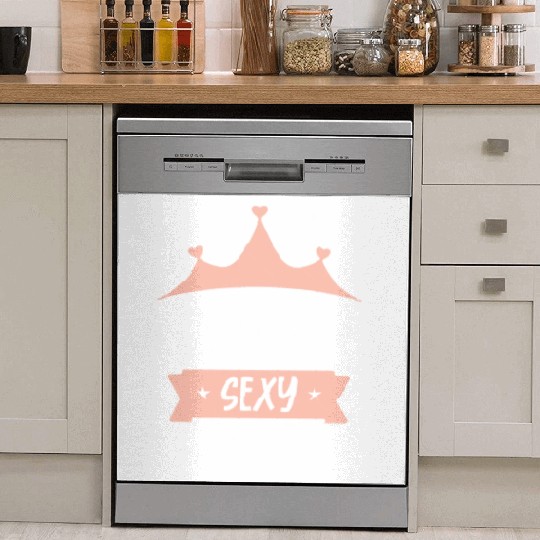 Most Sexy Bride Wedding Cute Party Bachelorette Dish Washer Covers