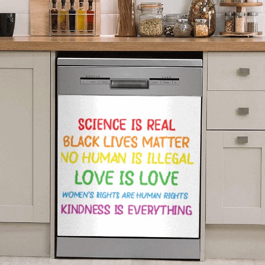 LBGT Flag Gay Pride Human Vintage Rainbow Dish Washer Covers