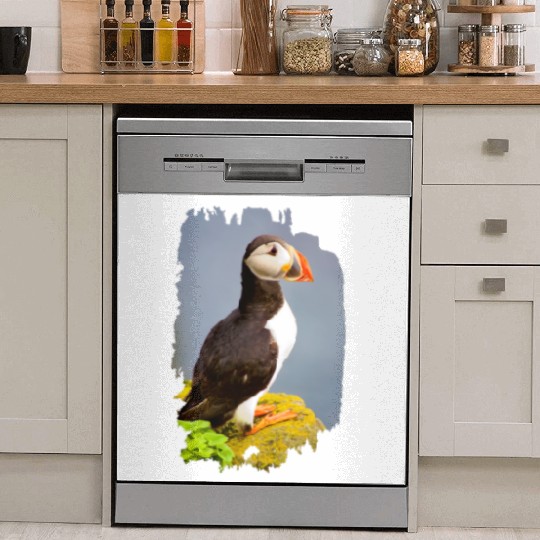 Atlantic Puffin Dish Washer Covers