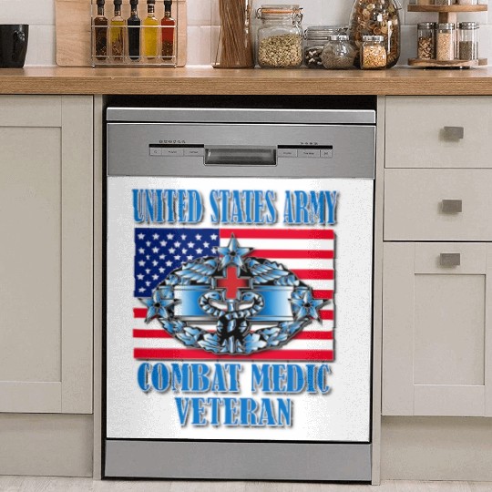 Combat Medic 4th Award Memorable Us Dish Washer Covers