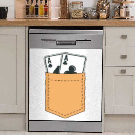 Poker Pocket Dish Washer Covers