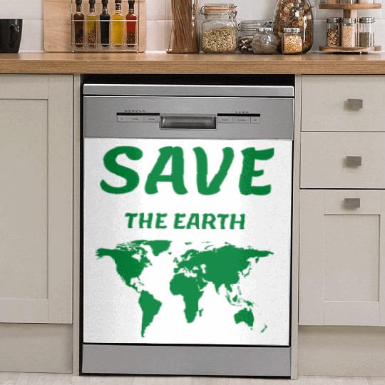 SAVE THE EARTH Dish Washer Covers