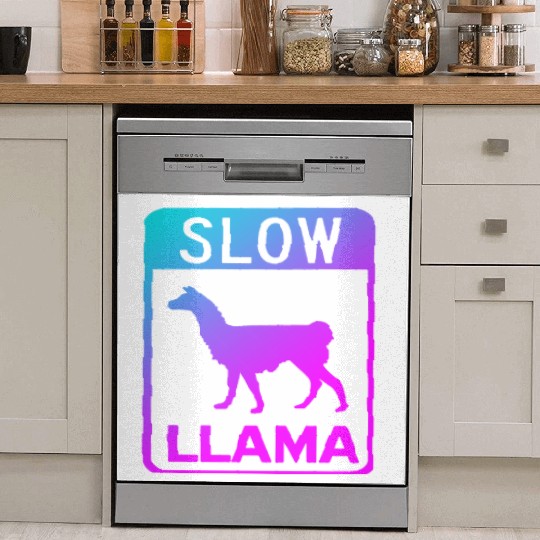 Phish Slow Llama Dish Washer Covers