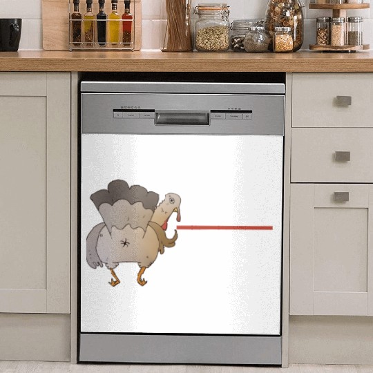 Guess What Turkey Butt (Chicken Butt) Thanksgiving Dish Washer Covers