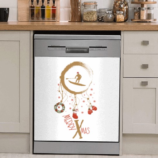 Winter dreamcatcher Christmas StandUpPaddle Dish Washer Covers