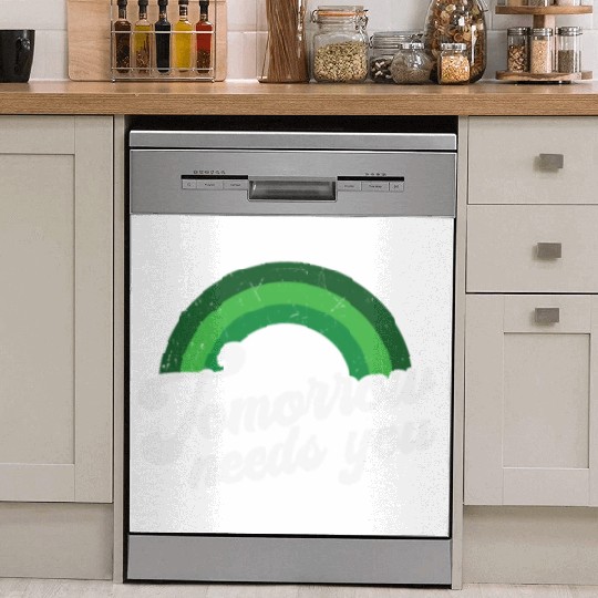 Rainbow Mental Health Tomorrow Needs You Dish Washer Covers