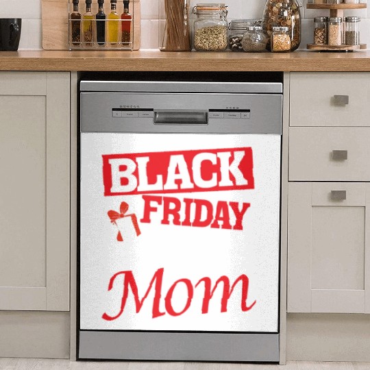 Black Friday Team Mom Dish Washer Covers