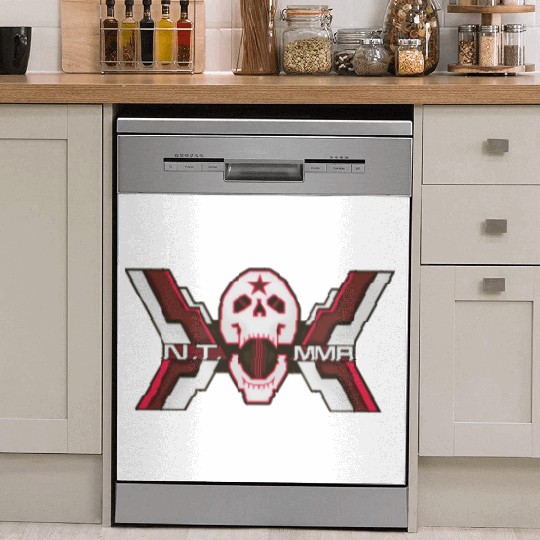 NT MMA graphic color1 Dish Washer Covers